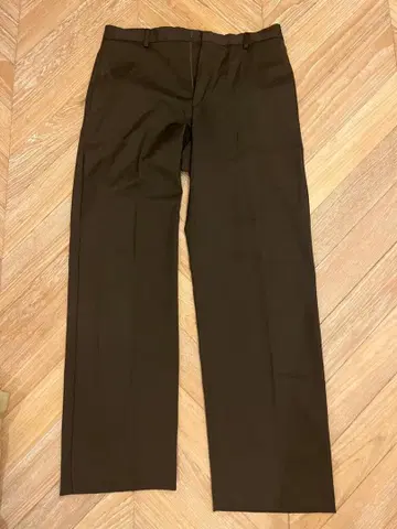 [컨디션 최상] COS 울 와이드 슬랙스 브라운 XL 사이즈 상당