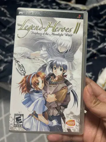 PSP 영웅전설 II 달빛의 마녀 소프트 케이스 포함 고품질