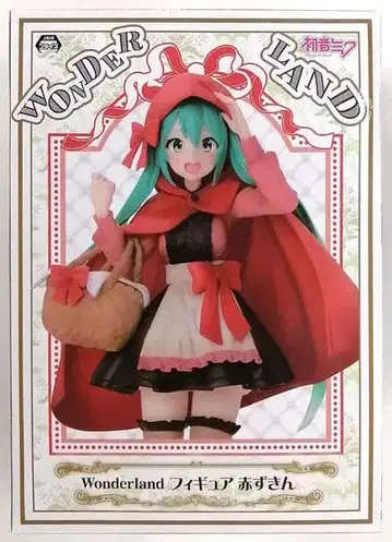 TAITO 하츠네 미쿠 Wonderland 빨간 망토 피규어
