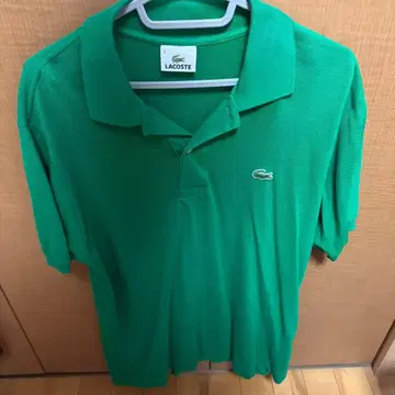 LACOSTE 라코스테 피케 셔츠 녹색 그린