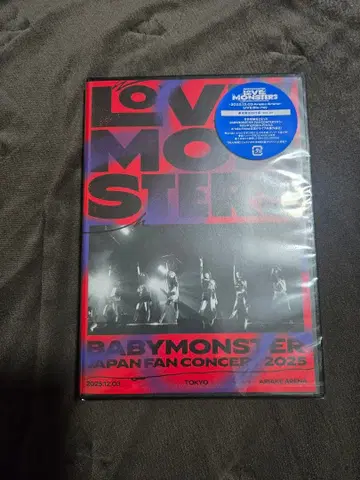 BABYMONSTER LOVE MONSTERS 2025 Blu-ray