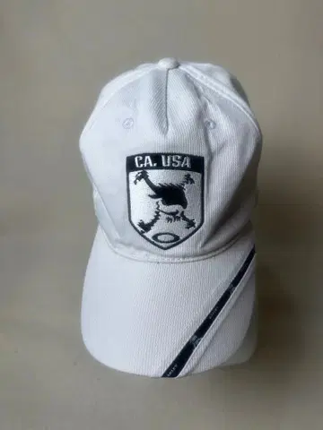 레어 OAKLEY CA. USA 캡 화이트