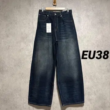 ZARA 배기 와이드 핏 데님 팬츠 EU38