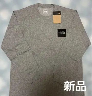 THE NORTH FACE 긴팔 티셔츠 그레이 XL