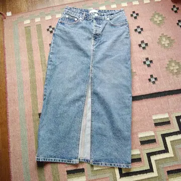 ZARA 데님 스커트 슬릿