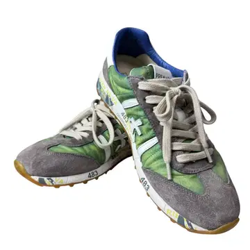 PREMIATA 프리미어타 스니커즈 그린 그레이