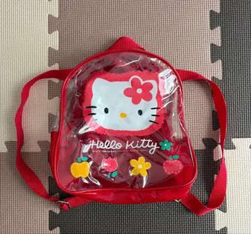 헤이세이 레트로 산리오 헬로키티 비닐제 백팩