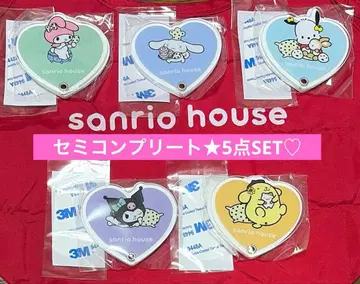 [세미 컴플리트 미개봉] sanrio house 슬라이드 거울 5종