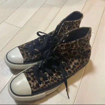 컨버스 CONVERSE 레오파드 무늬 24.0