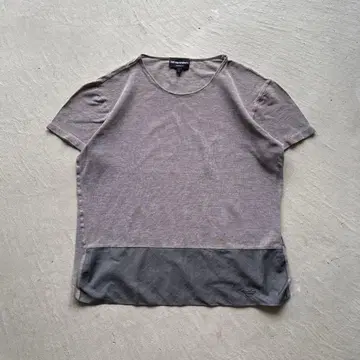 00s emporio armani 베이지 티셔츠 베이지 절개