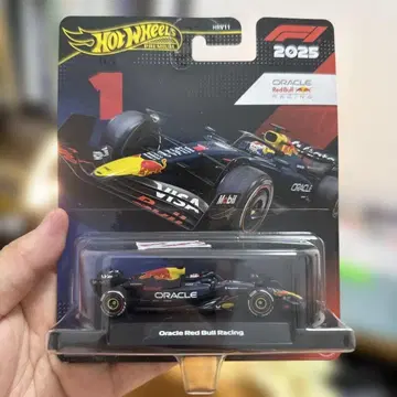 핫휠 프리미엄 F1 2025 레드불