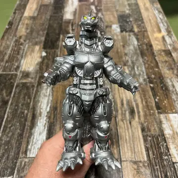 메카고질라 2004 소프트 비닐 BANDAI 무비 몬스터 중무장형