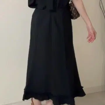 UNIQLO 유니클로 f.risso 플레어 롱 스커트