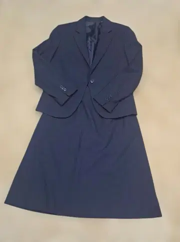 취업 정장 네이비 플레어 스커트 취업활동 M UNIQLO 여성용
