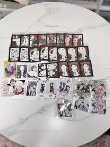 FANGS 카드 DMM 스크래치 트레이딩 카드 키링 묶음 판매 혜택