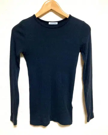 후미카우치다 NEEDLE DRAWING LONG SLEEVE 블랙