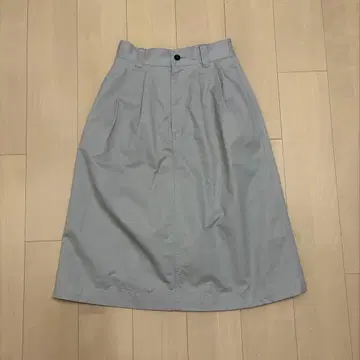 MHL. 턱인 스커트 그레이