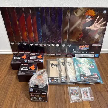 NARUTO 돌풍전 제일복권 하위상 묶음 판매 22점