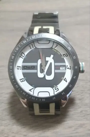 D&G TIME 손목시계 블랙 화이트