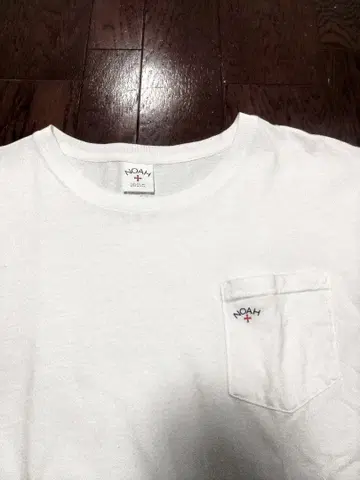 NOAH 티셔츠 포켓티 M 화이트 MADE IN USA