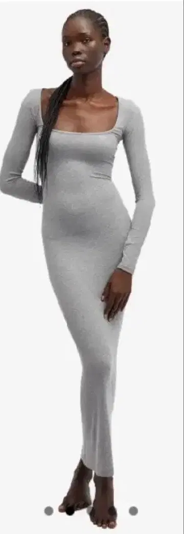 SKIMS/SOFT LOUNGE LONG SLEEVE DRESS