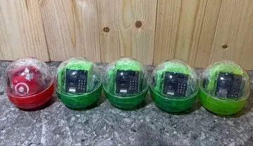 공중전화 가챠 컬렉션 미니어처 5개 세트