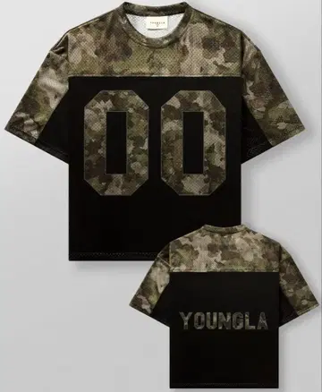 YOUNGLA 메쉬 셔츠