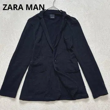 W49 ZARA MAN 니트 자켓 테일러드 가디건