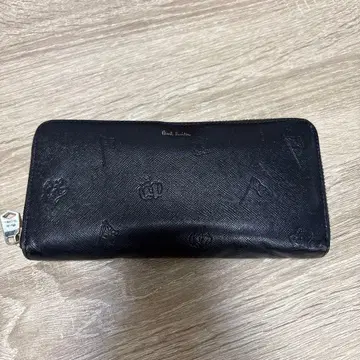 폴 스미스 장지갑 라운드 지퍼 블랙