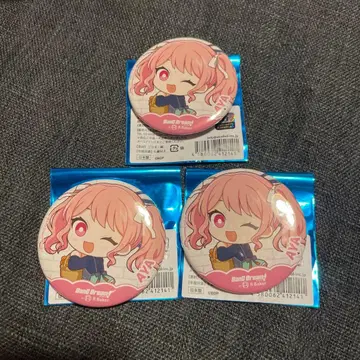 뱅드림 RBaker 아르베이커 캔뱃지 마루야마 아야 3점