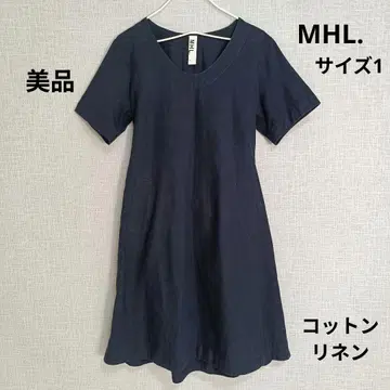 [새상품급] MHL 마가렛호웰 린넨코튼 벨트 원피스
