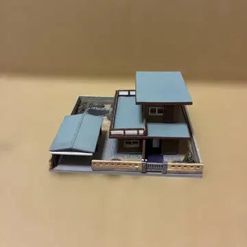 N 게이지 건물 컬렉션 현대 주택 D 스트럭처