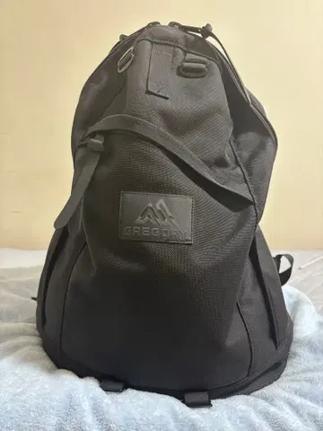 데이팩 더블 사이드 포켓 코듀라 발리스틱 블랙