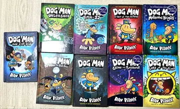 Dog Man 시리즈 외국도서 9권 세트