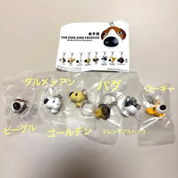 THE DOG AND FRIENDS 메지루시 마스코트 컬렉션 6종 세트