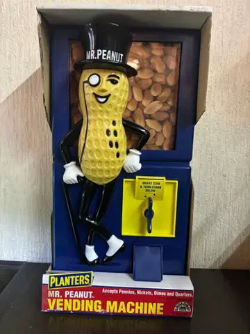 PLANTERS Mr. Peanut Vending Machine