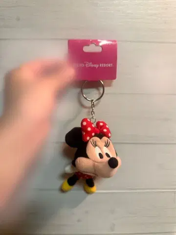 TOKYO Disney RESORT 미니 마우스 봉제 인형 키링
