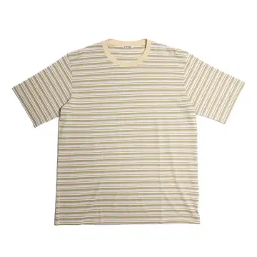 24SS AURALEE HARD BORDER TEE 사이즈 5