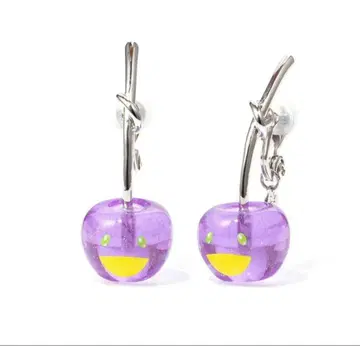 무라카미 다카시 liquem 체리 귀찌 정품 PURPLE