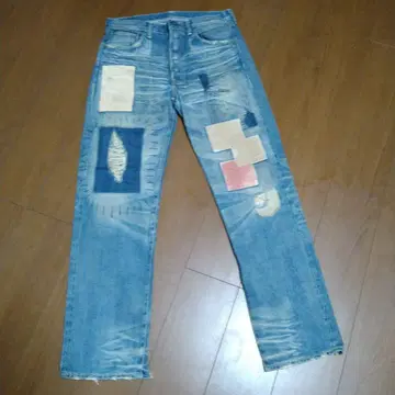 [레어] Levis 아오야마 한정판 300벌 슈퍼 락 커스텀