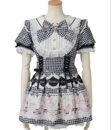 리즈리사 Sweet Gingham Tea Room 셋업