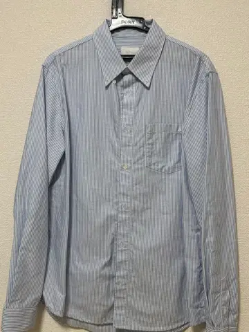 A.P.C. 스트라이프 버튼다운 셔츠
