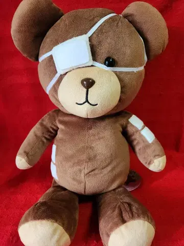 걸즈 앤 판처 극장판 보코 XL 봉제 인형 걸즈 앤 판처 곰
