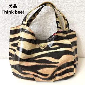 새상품급 Think Bee! 에나멜 토트백