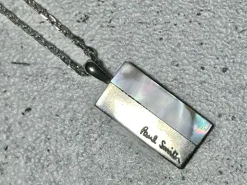 Paul Smith 폴스미스 목걸이 실버 쉘 [ 268 ]