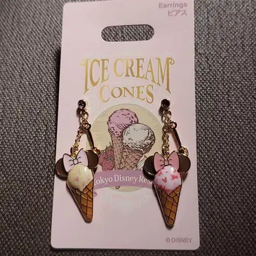 디즈니 귀걸이 아이스크림콘