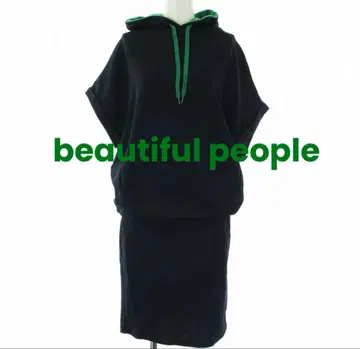 뷰티풀피플 hoodie dress 원피스 후드 반팔