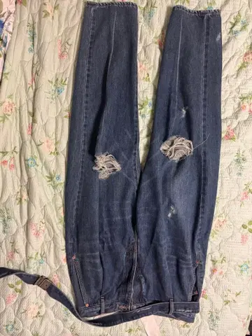 doublet DAMAGED SILK DENIM PANTS M 정가 3만