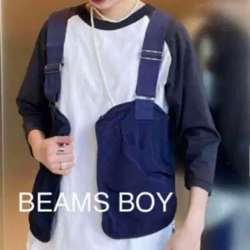 BEAMS BOY 빔즈 보이 나일론 헌팅 베스트