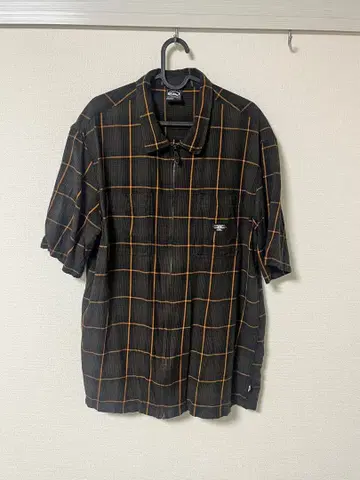 MERCURY SS SHIRT / 퀵실버 집업 반팔 셔츠